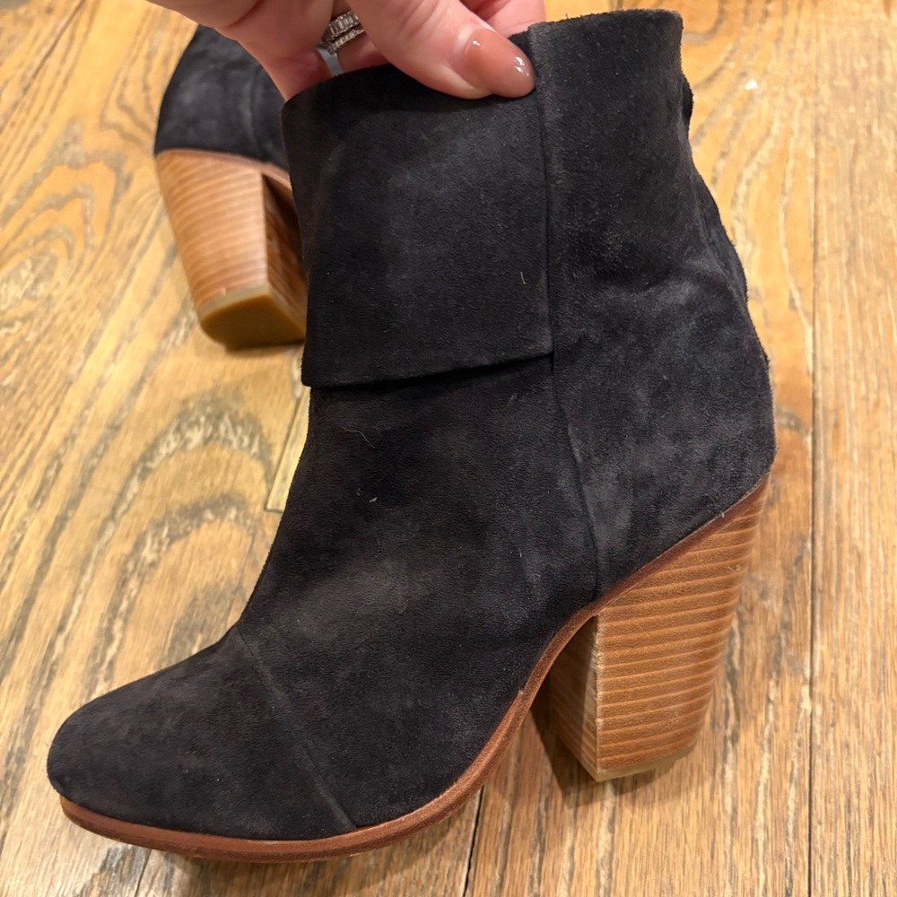 Rag & bone suede ankle boot